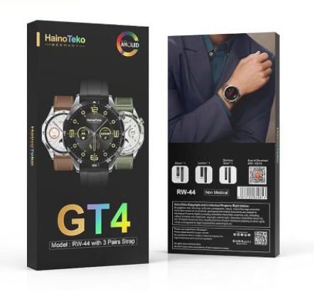 HainoTeko Smart Watch GT4 RW-44 | Free Delivery |Call- Viber 3322213