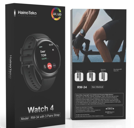 HainoTeko Smart Watch 4 RW-34 | Free Delivery |Call- Viber 3322213