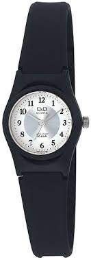 Q&Q Watch for Women, Black Resin Strap-VQ87J011/free delivery call 9430628