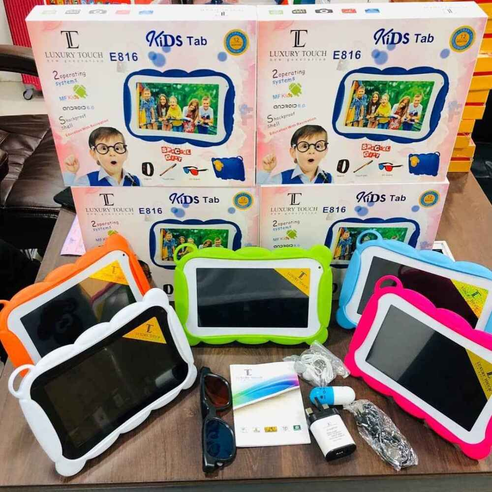 LUXURY TOUCH E816 KIDS 7 INCH TABLET 4 GB + 64 GB / FREE  DELIVERY CALL 9430628