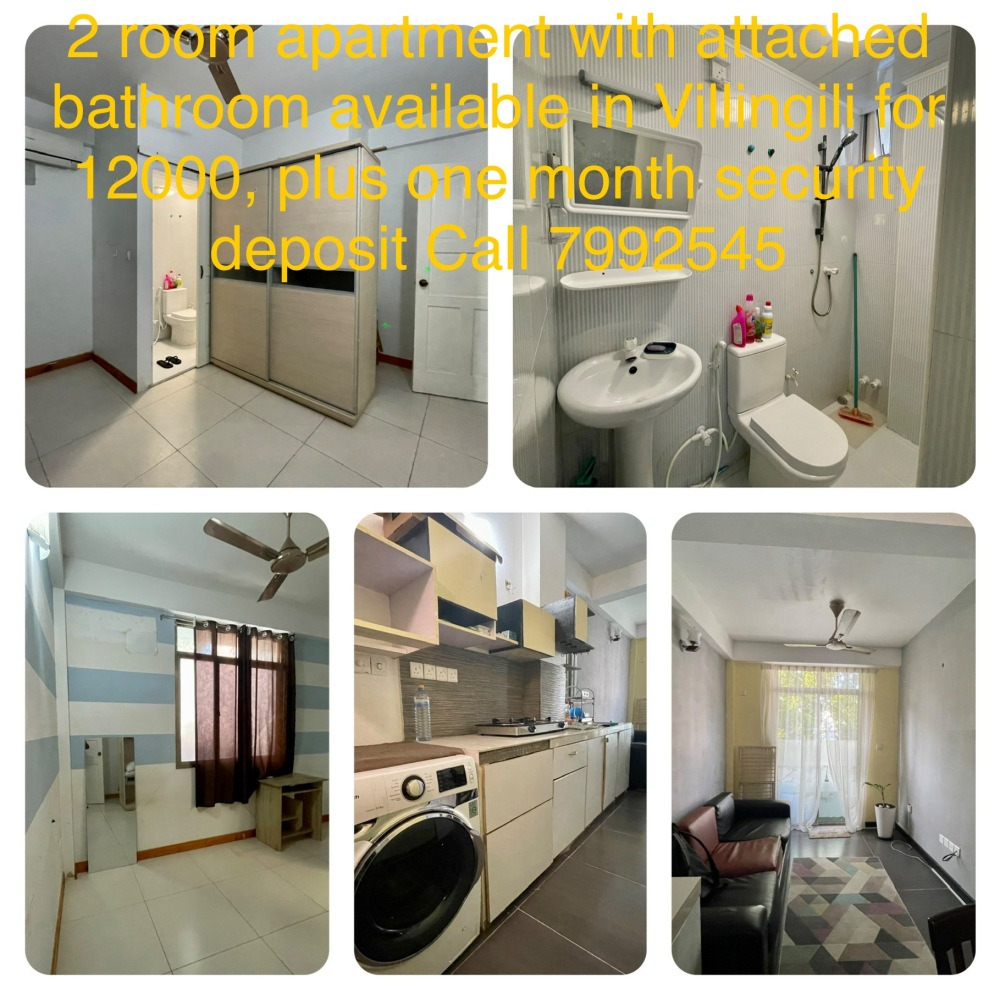 2 ROOM APARTMENT FOR RENT