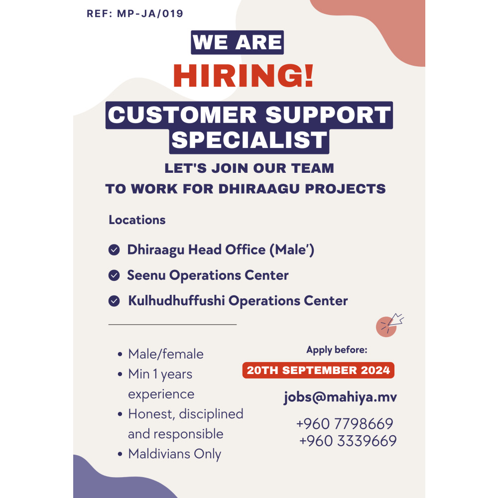 Customer Support Specialist