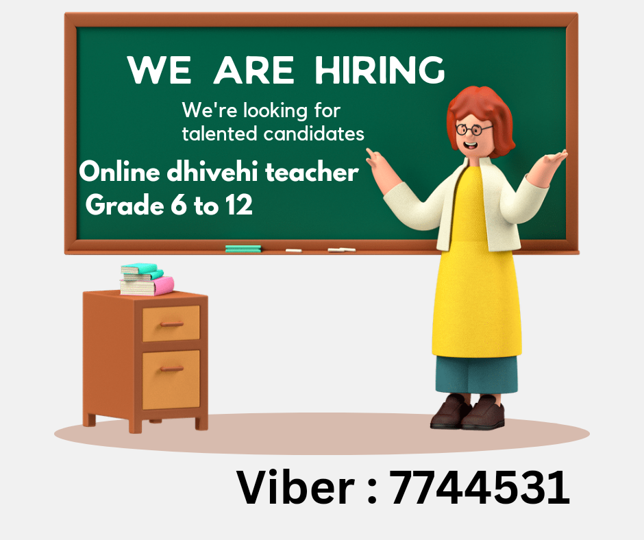 Dhivehi online teacher Grade 6 to 12