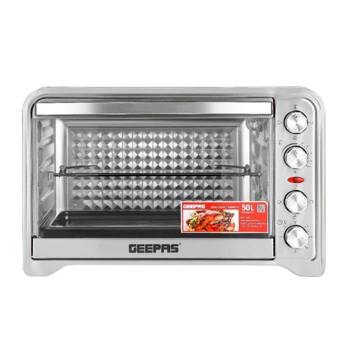 GEEPAS ELECTRIC OVEN WITH ROTISSERIE&CONVECTION GO34012N 50L/New Brand/9485167