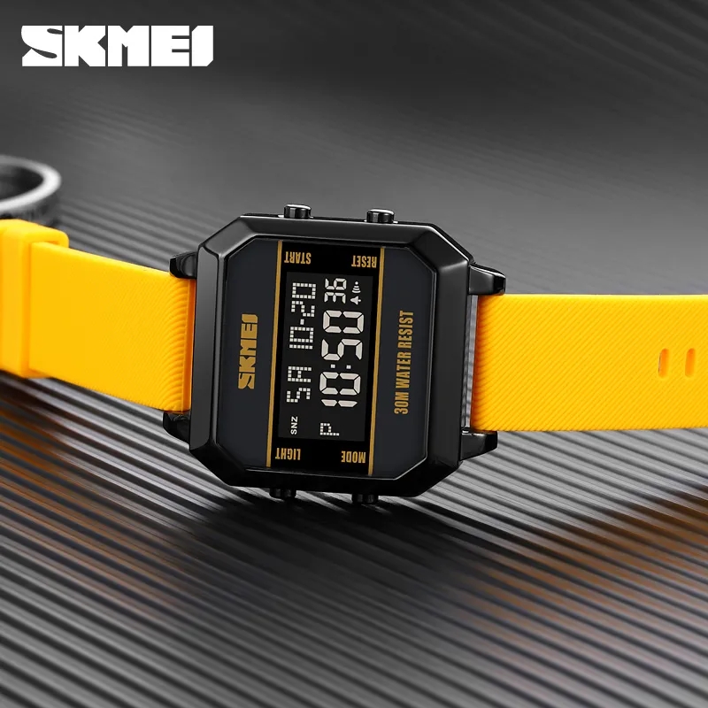 SKMEI WRISTWATCH New LED Digital Sport Wrist Watch Waterproof level 5BAR 1848YL