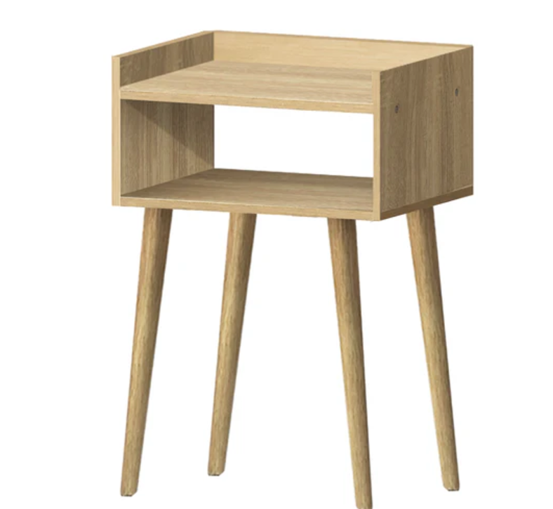 Bedside Table | SKU: 48804 | OPEN | Brand: UBL | Color: BEECH