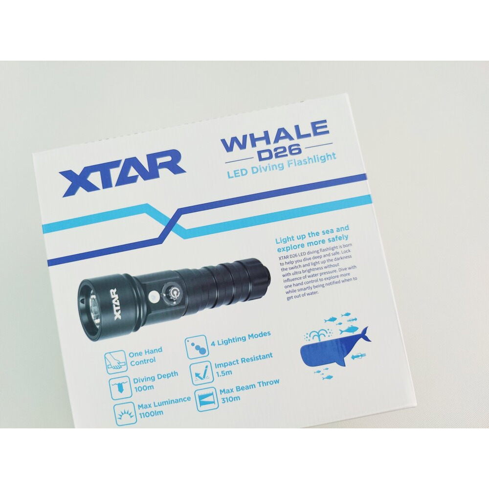 Original XTAR D26 1100 full set with 1 year warranty