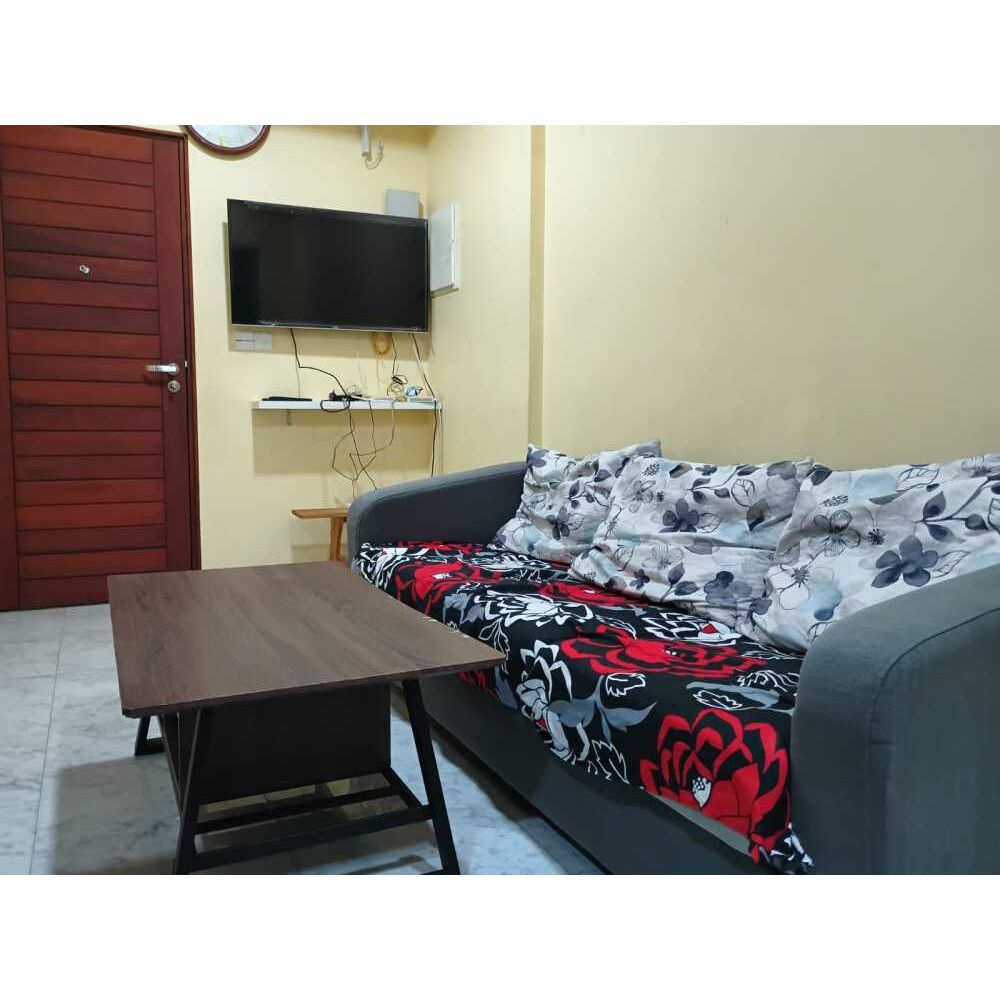 1 AC BEDROOM APARTMENT WITH KITCHEN & SEATING AREA FOR DAILY RENT. FULLY FURNISH