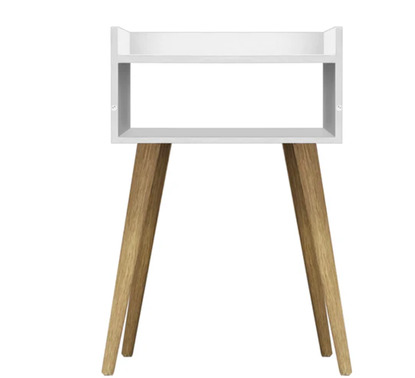 Bedside Table | SKU: 48805 | OPEN | Brand: UBL | Color: WHITE