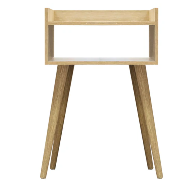 Bedside Table | SKU: 48804 | OPEN | Brand: UBL | Color: BEECH