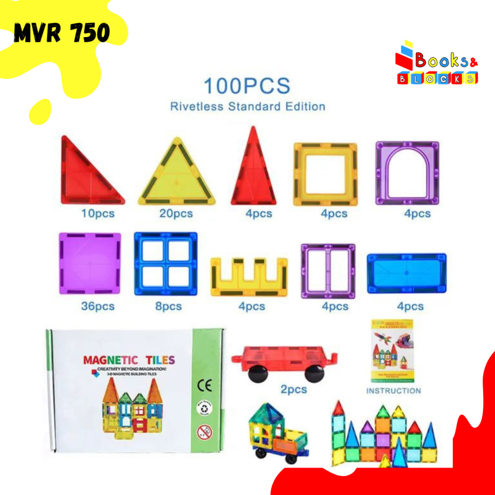 Magnetic toys, Magnetic Tiles for Kids & Toddlers 9152393 STEM, Toy